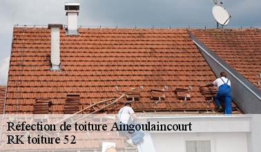 La réfection des toits : un des domaines de compétences de RK toiture 52 à Aingoulaincourt dans le 52230 et ses environs