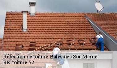 Tous les renseignements à savoir sur les réfections des toits à Balesmes Sur Marne dans le 52200 et ses environs