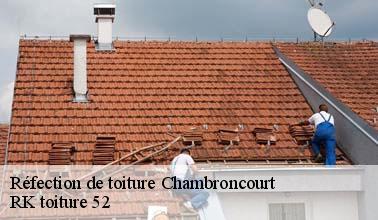 La réfection des toits : une spécialité de RK toiture 52 à Chambroncourt dans le 52700