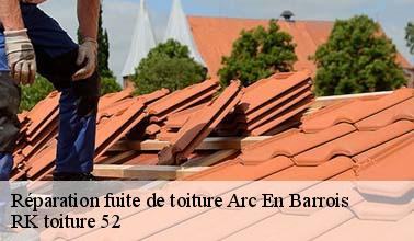 La réparation des fuites pour les toits : un des domaines de compétences de RK toiture 52 à Arc En Barrois dans le 52210