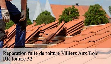 La réparation des fuites au niveau de la toiture réalisée par RK toiture 52 à Villiers Aux Bois dans le 52130