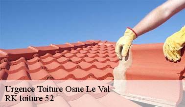 RK toiture 52 : un artisan qui peut s'occuper des problèmes à régler d'urgence pour les fuites de toit à Osne Le Val dans le 52300