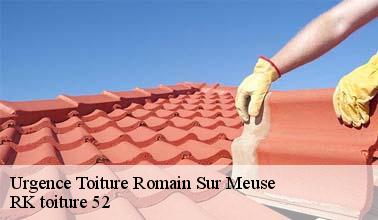RK toiture 52 : un professionnel qui peut effectuer les travaux d'urgence pour les fuites de toit à Romain Sur Meuse dans le 52150