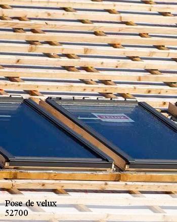 Les compétences de RK toiture 52 pour effectuer les travaux d'installation pour les fenêtres de toit à Andelot Blancheville dans le 52700