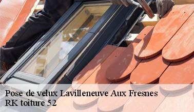 Les compétences de RK toiture 52 pour effectuer les travaux d'installation pour les fenêtres de toit à Lavilleneuve Aux Fresnes dans le 52330