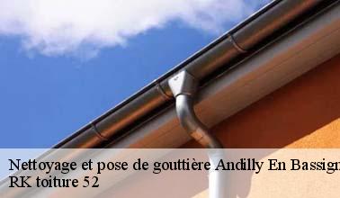 RK toiture 52 et les travaux de nettoyage des gouttières à Andilly En Bassigny dans le 52360