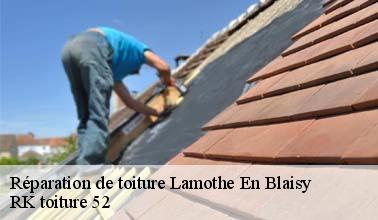 Les compétences de RK toiture 52 pour réaliser les travaux de réparation de la toiture d'un immeuble à Lamothe En Blaisy dans le 52330