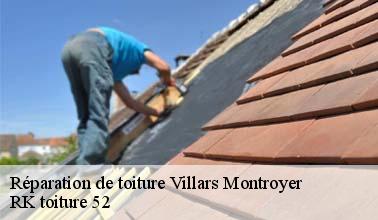 Les compétences de RK toiture 52 pour réaliser les travaux de réparation de la toiture d'un immeuble à Villars Montroyer dans le 52160