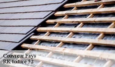 La rénovation de la toiture à Fays dans le 52130