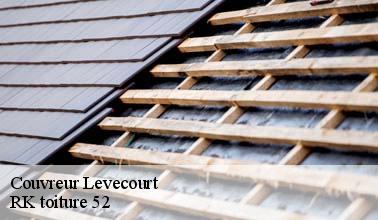 La réparation pour le toit à Levecourt dans le 52150