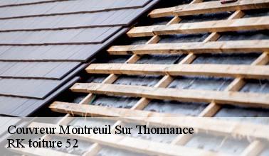 La réparation pour le toit à Montreuil Sur Thonnance dans le 52230