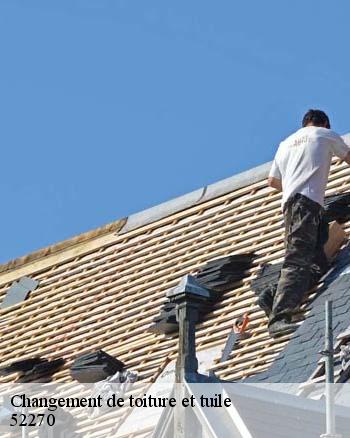 Le remplacement des toits des maisons à Roches Bettaincourt et les localités avoisinantes