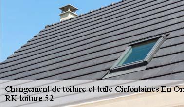 Les travaux de changement de toiture à Cirfontaines En Ornois dans le 52230 et les localités avoisinantes