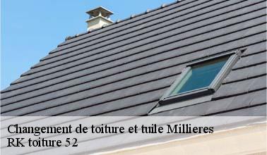RK toiture 52 et les travaux de changement des toits à Millieres dans le 52240